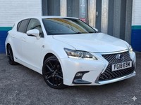 2018 Lexus CT 200h 1.8 Luxury 5dr CVT HATCHBACK Petrol/Electric Hybrid Automatic