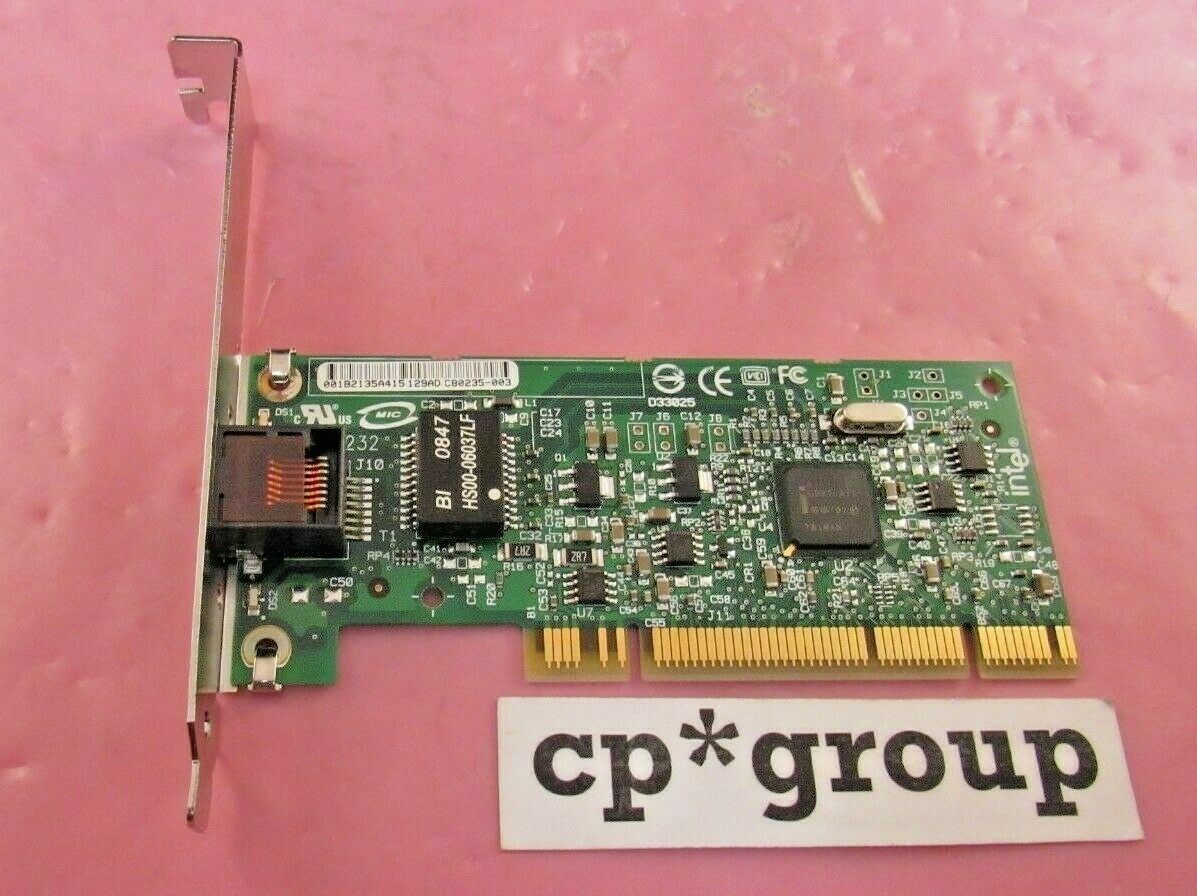 Intel PRO/1000 GT Single Port PCI Gigabit Desktop Network Adapter PWLA8391GTBLK