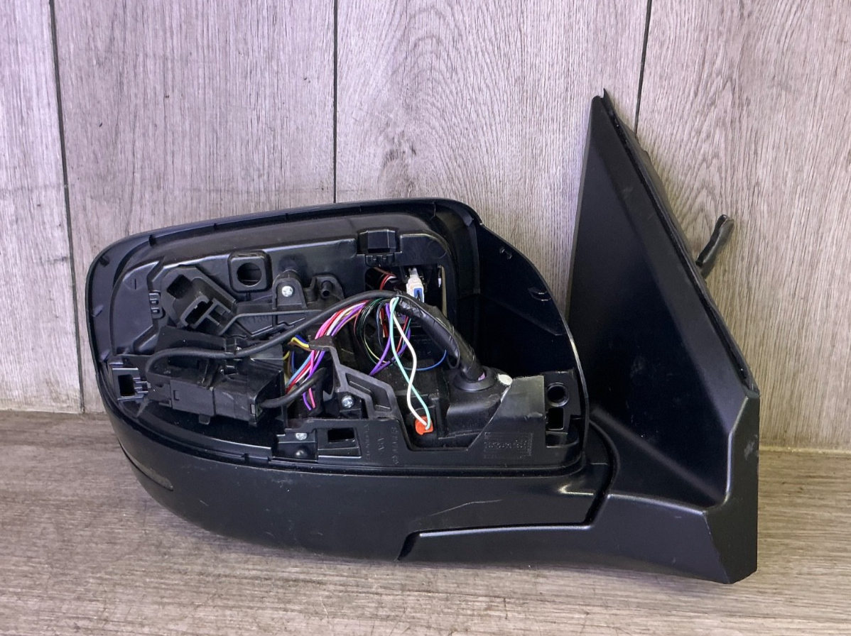 2023-2025 Honda Pilot Front RH Passenger Mirror W/BLS & Cam NO COVER WIRES CUT