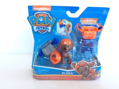 Nickelodeon Paw Patrol ZUMA with 2 clip on backpacks, Spin Master