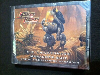 Mongoose Publishing 28mm 1/56 M-9 Chickenhawk Marauder Suit Starship Troopers