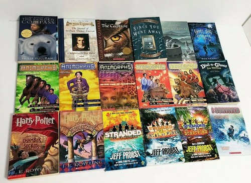 77 Kids Chapter books*Scholastic*plus others* Educational * Animorphs*Wimpy Kid*