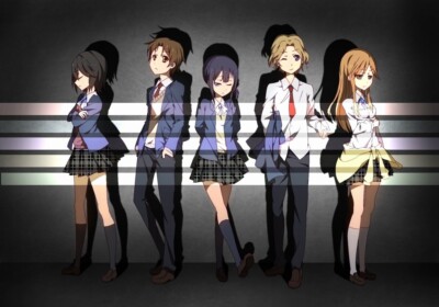 Anime kokoro connect inaba himeko aoki yoshifumi  Custom Playmat Mat Pad