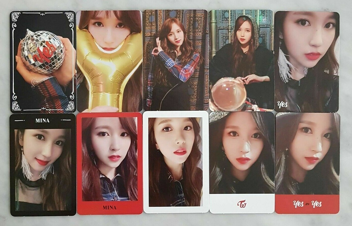 TWICE ミナ サノク トレカ Yes or Yes TWICE ミナ サノク トレカ Yes or Yes TWICE YES OR YES
