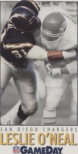1992 GameDay Leslie O'Neal #186
