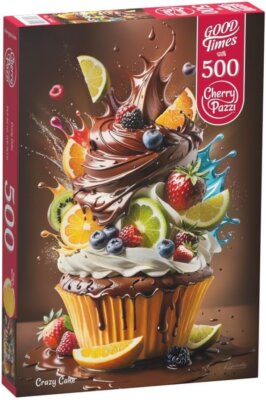 CherryPazzi Crazy Cake 500 Pieces Premium Jigsaw Puzzle - High Definition...