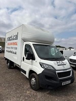 2019 Peugeot Boxer 2.0 BlueHDi Luton 160ps Plus CHASSIS CAB DIESEL Manual