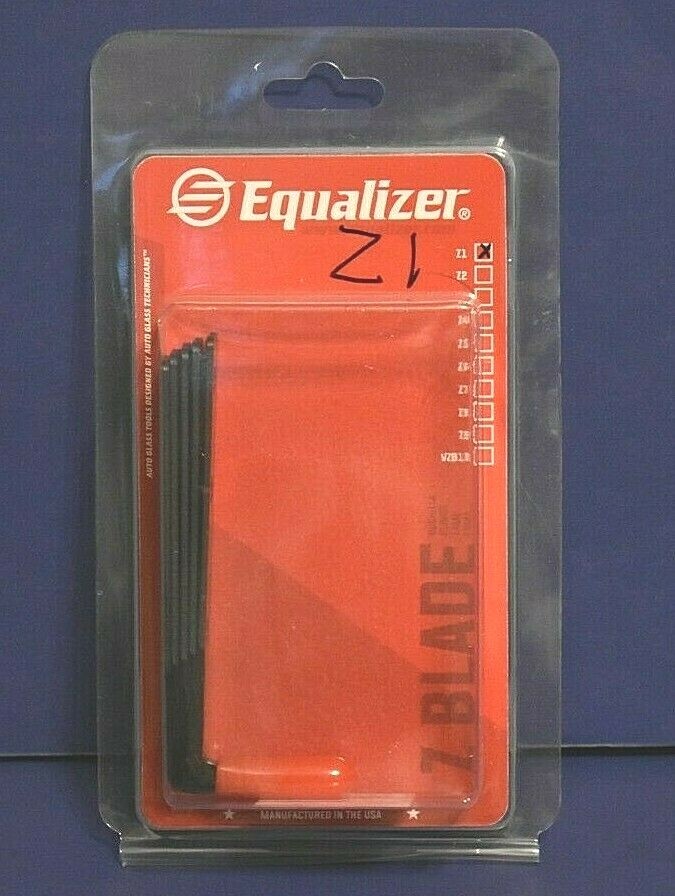 Equalizer Z Cold Knife Blades 5 Pk 3/8" 3/4" 1" 1 1/4" 1 1/2" U Choose
