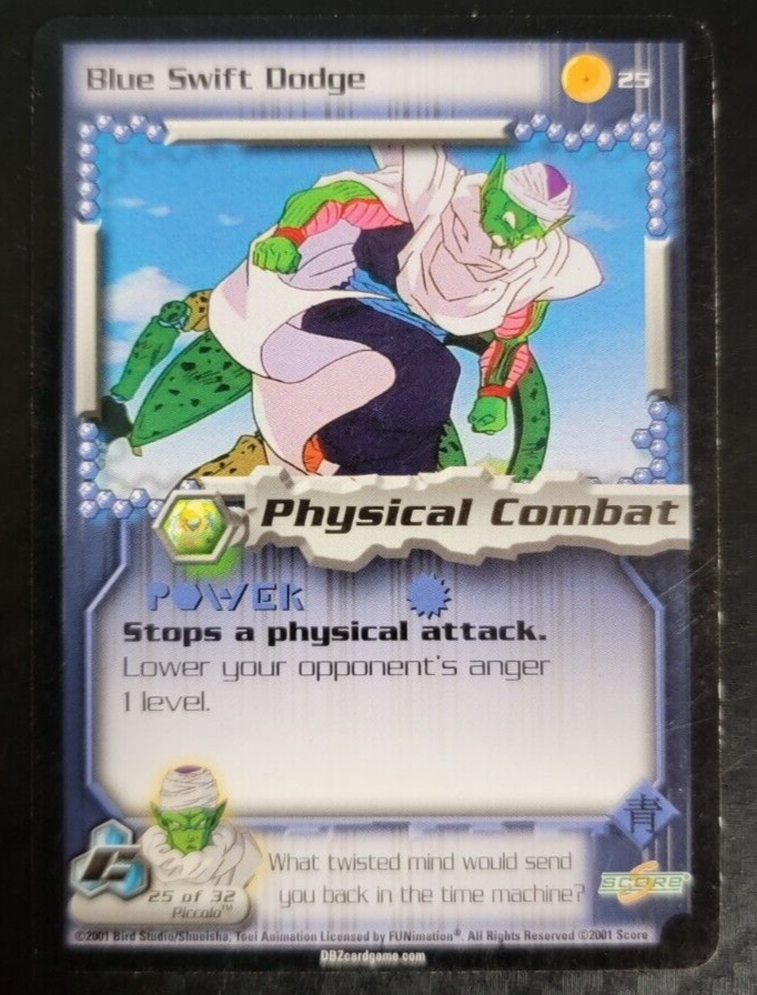 Dragonball Z - TCG - Blue Swift Dodge #25 | eBay