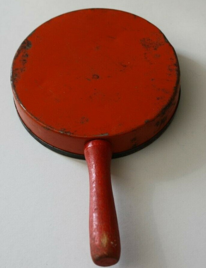 Vintage Halloween Noisemaker Rattle Type Witch  Metal