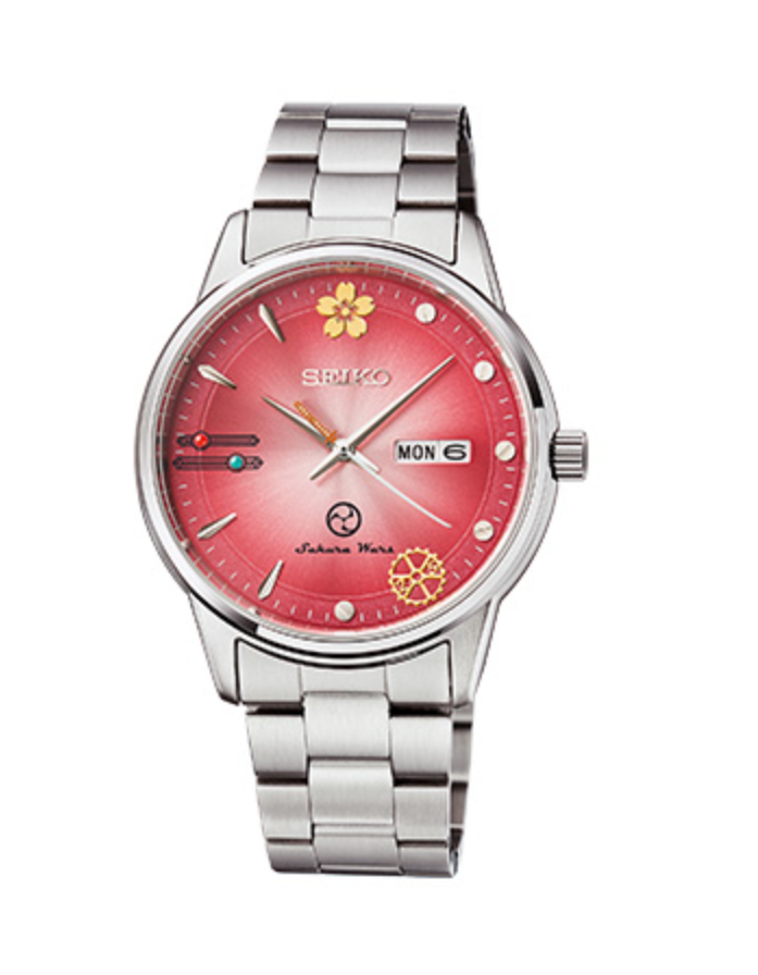 Pre-owned Seiko Sakura Wars X  25th Anniversary Official Watch With Music Box Japan Limited