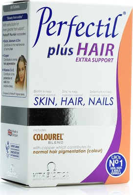 Vitabiotics Perfectil Plus Hair Extra Support, Healthy Hair, Skin &...
