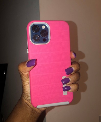 Apple - iPhone12/12Proケース☆ (LightGray x Pink) afd93cd8-deb9-4a86-af22-