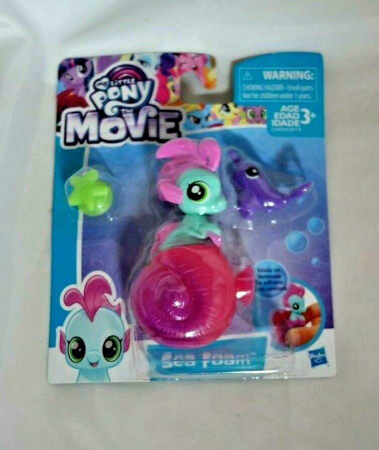 My Little Pony The Movie Crystal Pearl Sun Twist Sea Foam Ocean Gem set of 4 NEW