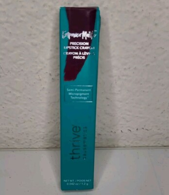 Thrive Causemetics New Empower Matte Precision Lipstick Crayon Rosa Deep Berry