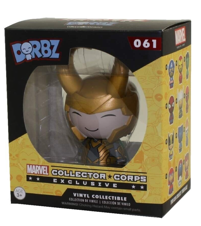 Эксклюзивная виниловая фигурка Funko Dorbz Collector Corps Loki