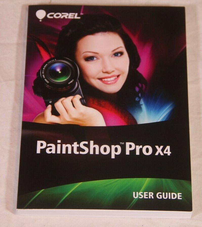 Corel Paintshop Pro x4 in box & Paintshop Pro x5 Disc & Serial - See Pictures