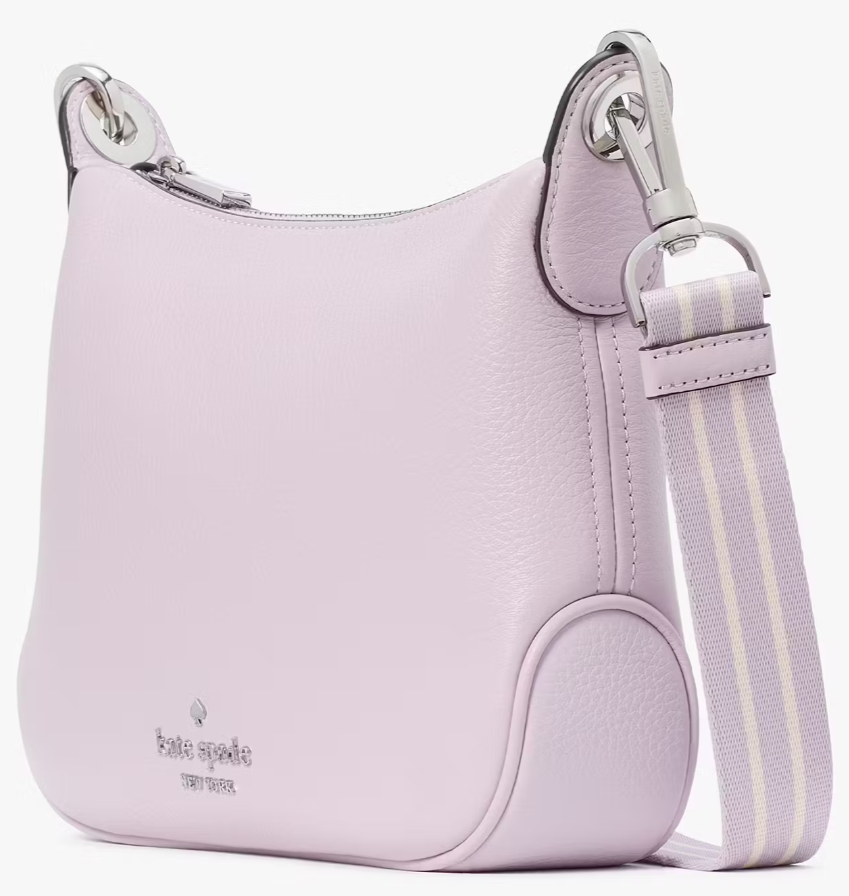 Kate Spade Rosie Crossbody Lilac Leather Bag Violet Purse