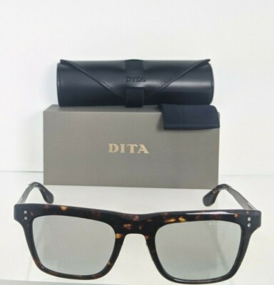 Pre-owned Dita Brand Authentic  Sunglasses Telion Dts120 02af Gun Tortoise 51mm Frame In Gray