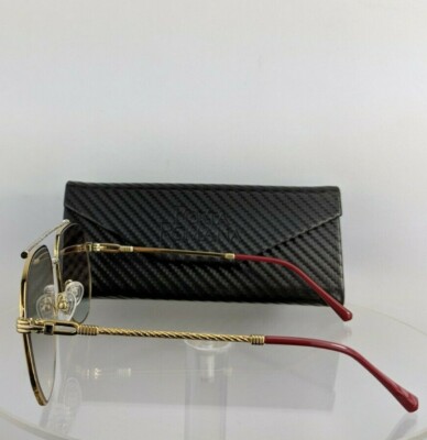 Pre-owned Porta Romana Brand Authentic  1232 Sunglasses Col. 100 1232 Vintage Pink Lens In Pink Gold Reflective Lenses