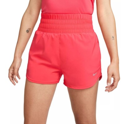 NIKE Dri-FIT Ultra High-Waisted Brief-Lined Shorts - WOMEN'S Size S