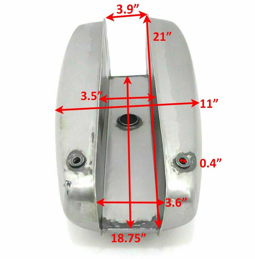 BSA A65 Thunderbolt Lightning Firebird Petrol Fuel Gas Tank Bare Metal  