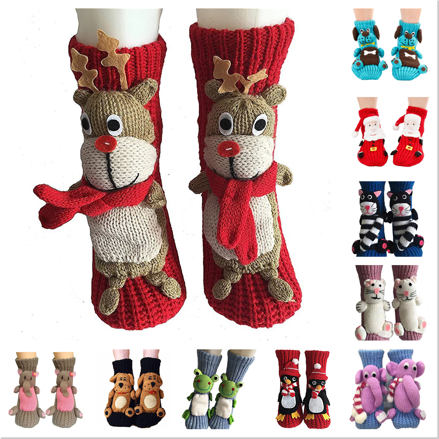 Cute Unisex Novelty Winter Warm Floor Sock