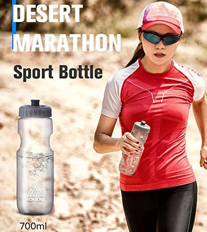 Squeeze Water Bottles Sports,Insulated - Bpa-Free, Bike Water Bottle, Running Wa