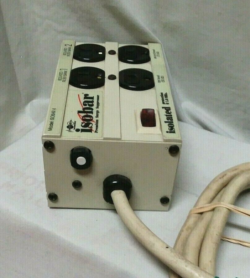 Tripp-Lite Isobar 4 Premium Surge Suppressor 4-Outlet 6' ft Cord Power Strip Bar