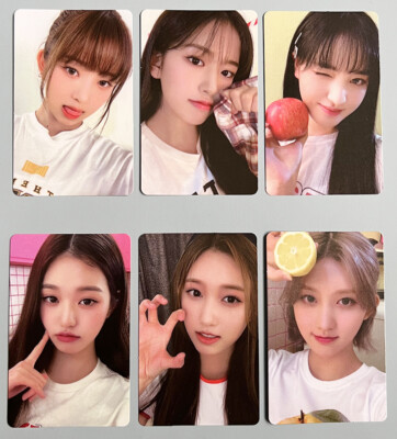 6pcs/Set IVE  2023 Season's Greetings  Photocard Self Made HD Photo Cards