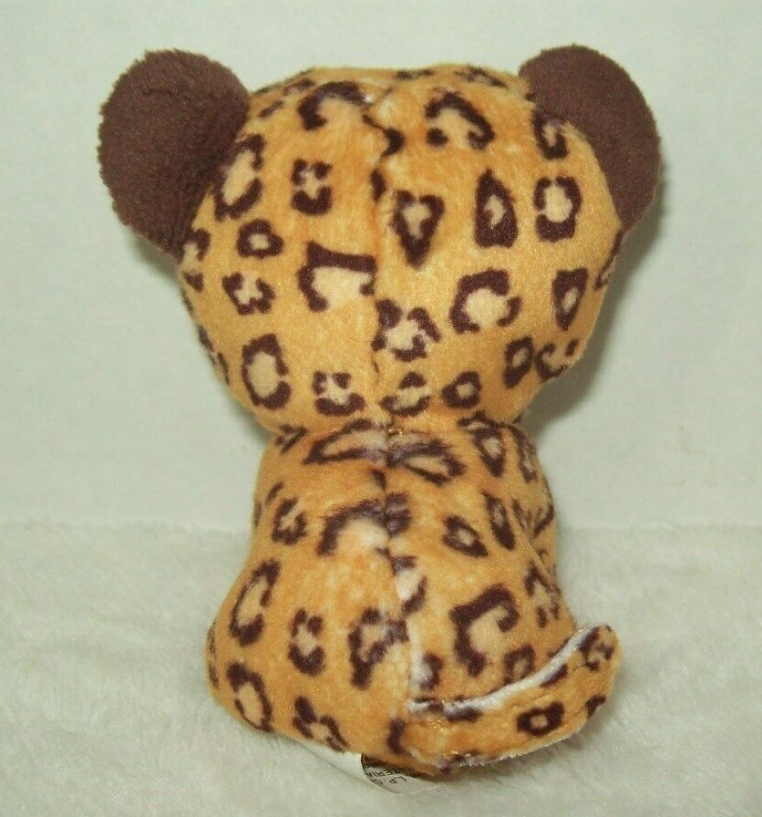 2017 McDonalds Cute Happy Meal TY Teenie Beanie Baby Boos #14 Freckles Leopard