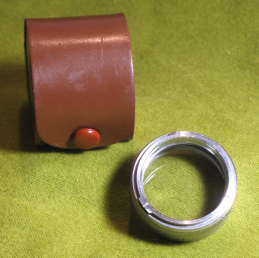 Vintage Accura 3.5 Bayonet-PLus 2 Lens with Original Leather Case