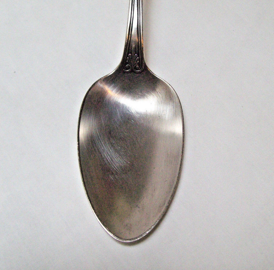 1847 Rogers Bros Silverplate 1865 ROMAN Pattern  ~ TABLE (Serving) SPOON ~