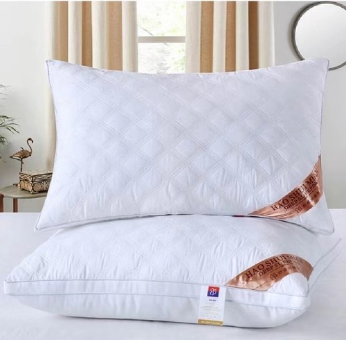 Queen Size Luxury Cotton Hotel Pillow Machine Washable