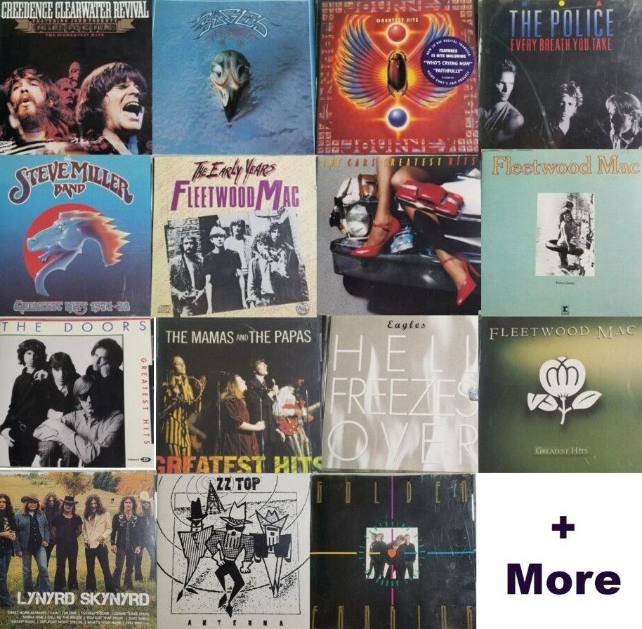Classic Rock CDs (60s & 70s Era) Pick & Build Your Own Lot
