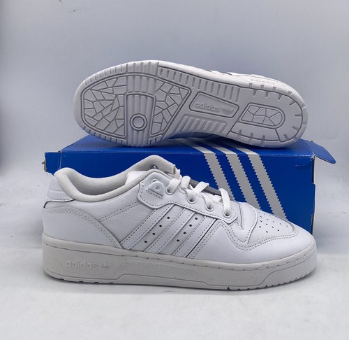 

Adidas Rivalry Low W Triple White Athletic Sneakers FV4225 женские размеры, Белый, adidas Rivalry