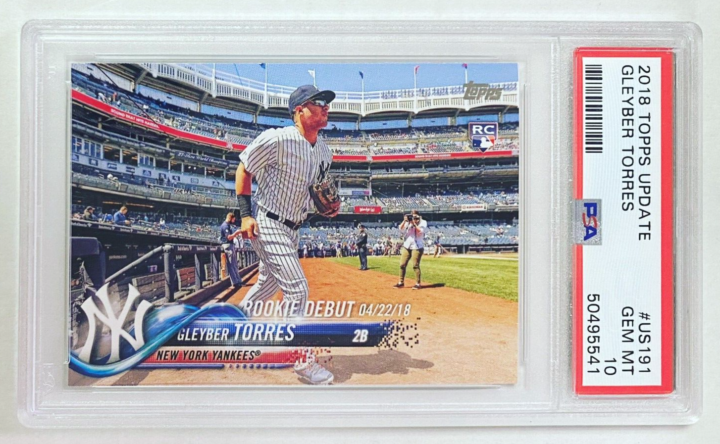 その他 MLB Gleyber Torres Sapphire PSA 10 2018 Topps Chrome Sapphire Edition #699 Gleyber Torres PSA