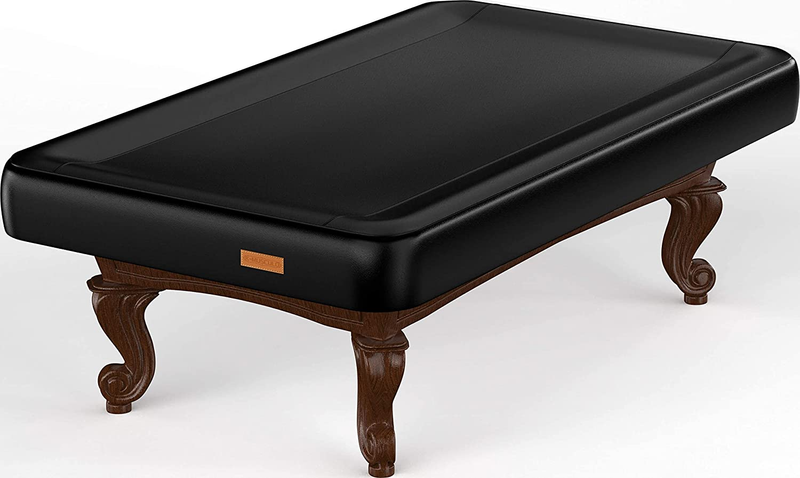 Pool Table Cover, Heavy Duty Leatherette Billiard Table Cover, Waterproof and Te