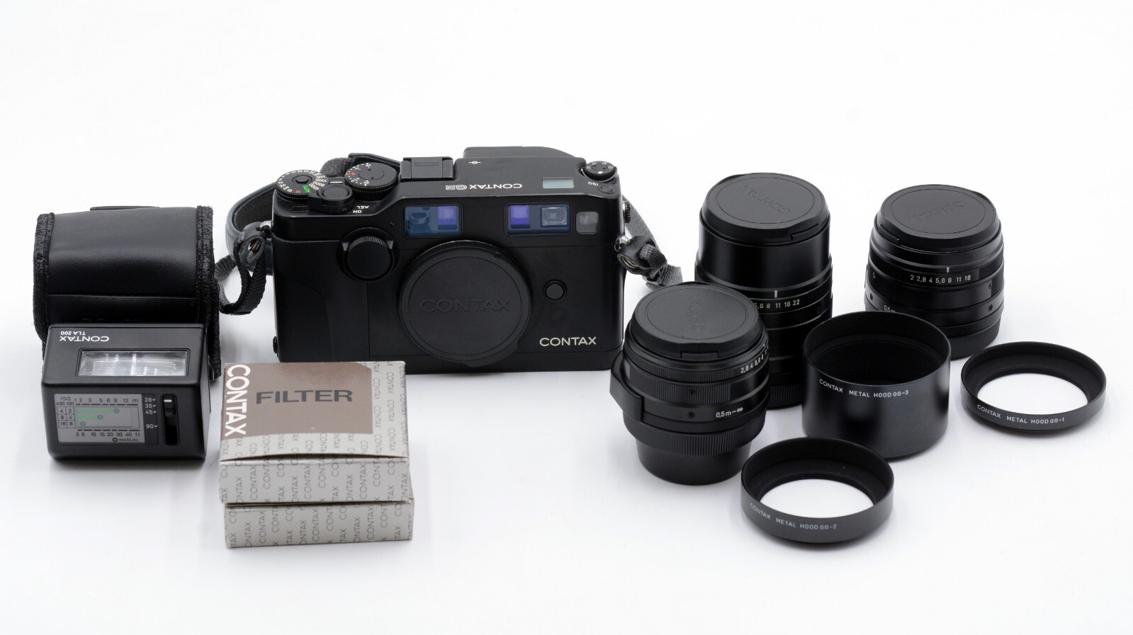 【美品】CONTAX G2 フィルムカメラ ブラック CONTAX G2 Black(コンタックス) - 中古カメラ・レンズ買取の専門