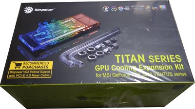Bitspower Titan Series GPU Cooling Expansion Kit for MSI GeForce RTX 3090 VENTUS
