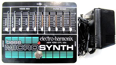 ベース electro-harmonix bass MICRO SYNTH Electro-Harmonix Bass Mono Synth Bass Effects Pedal | Music