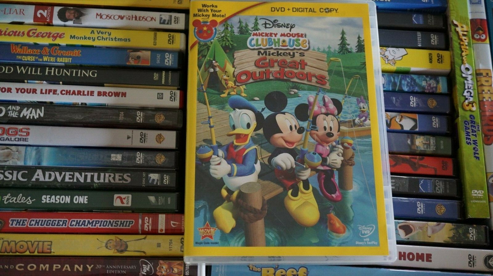 Mickey Mouse Clubhouse: Mickeys Great Outdoors (DVD, 2011, 2