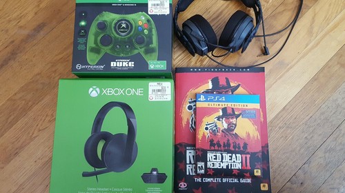 Xbox One, PS4 lot. All used, NM. Adult owned.
