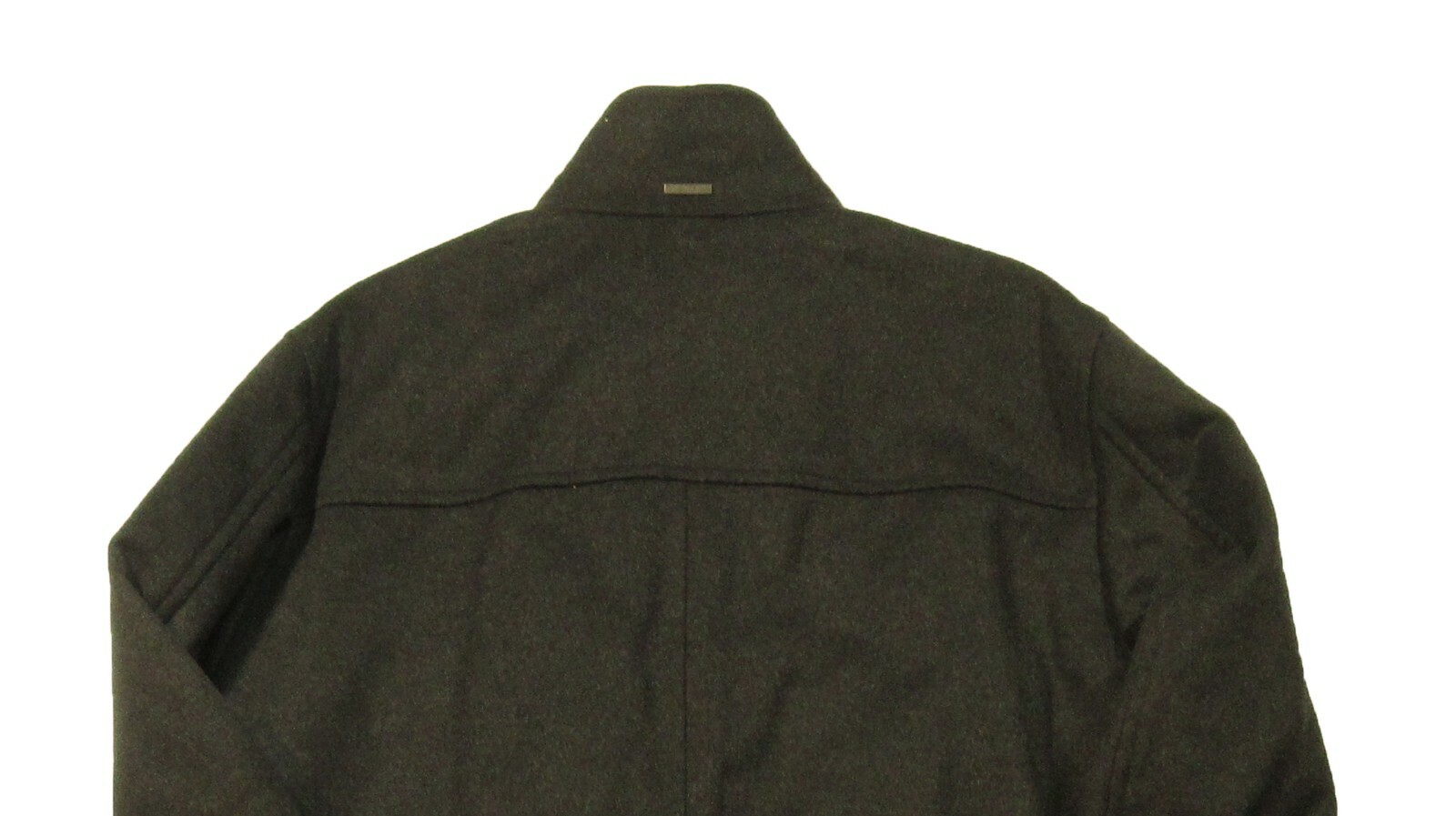 Pre-owned Hugo Boss Men's Charcoal Coxtan 8 Wool Cashmere Regular Fit Car Coat $645 In Gray