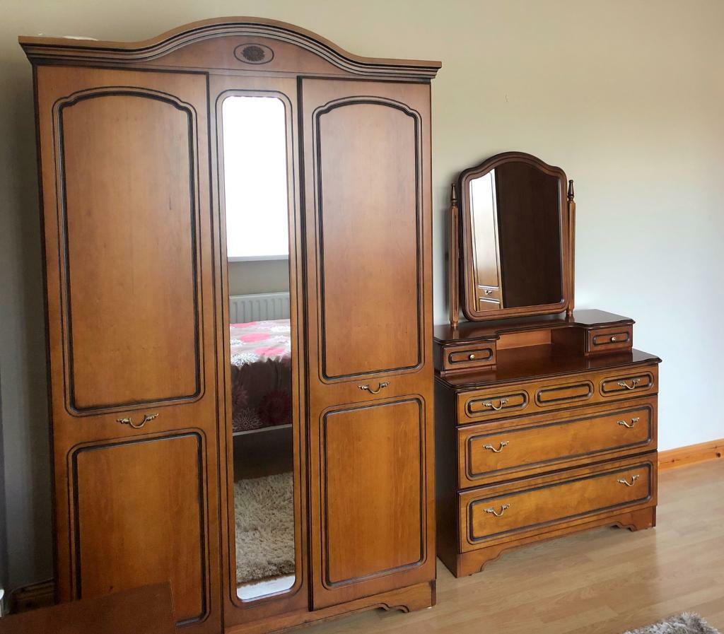 Rossmore Solid Bedroom Furniture (3 pieces) in Newtownards, County