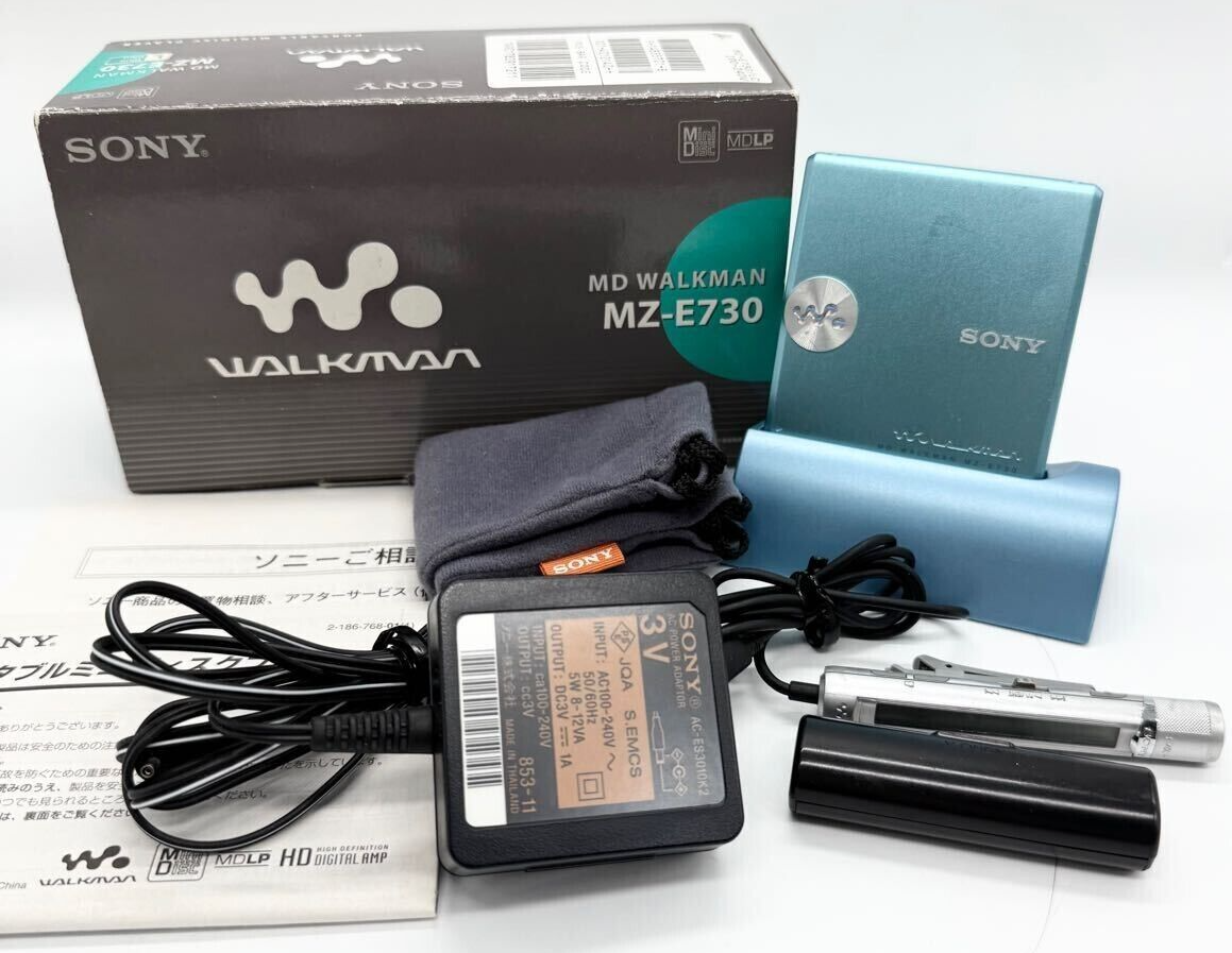 ソニー MDウォークマン MZ - E75 【ポータブルMDプレーヤー】SONY MZ-E75