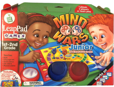 LEAPFROG LEAP PAD LEAPPAD MIND WARS JUNIOR INTERACTIVE GAME NEW 1st 2nd Grade
