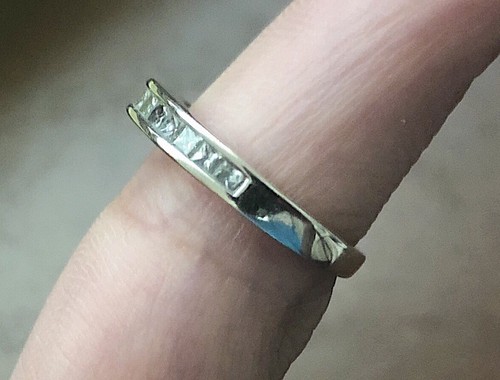 Kay Jewelers Women’s Diamond Wedding Band 1/4 Ct| Size 7| 10k White Gold