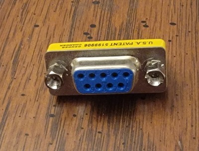 Standard DB9 Female Gender Changer Adapter Free Shipping 