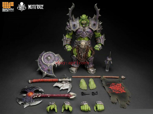 World of Warcraft フィッシュマン Blue 2体セット METYTOYZ World of Warcraft Cromush Action Figure Collectible